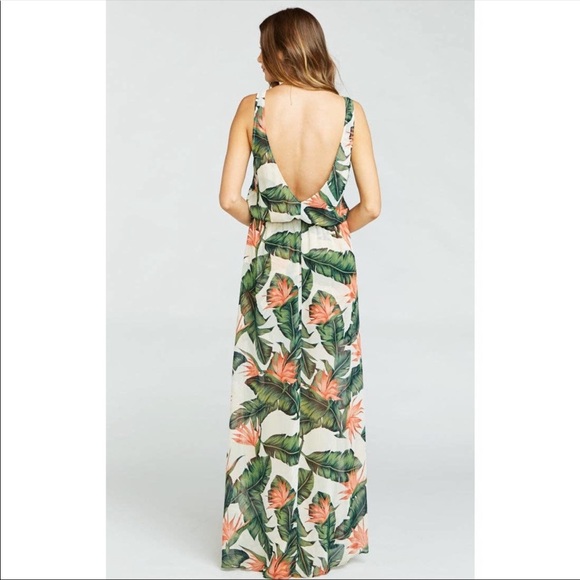 Show Me Your Mumu Paradise Found Kendall Maxi Dress Size Medium - Picture 8 of 14